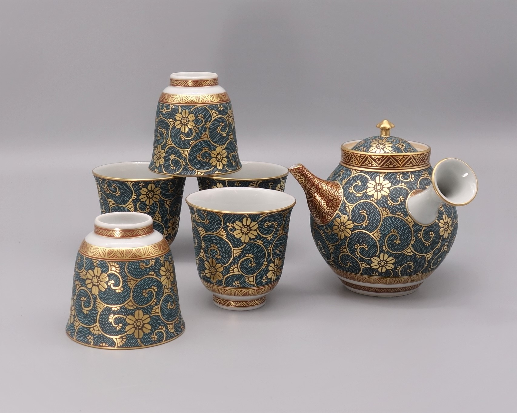 番茶器揃 極上青粒 [ 林伊平 ]