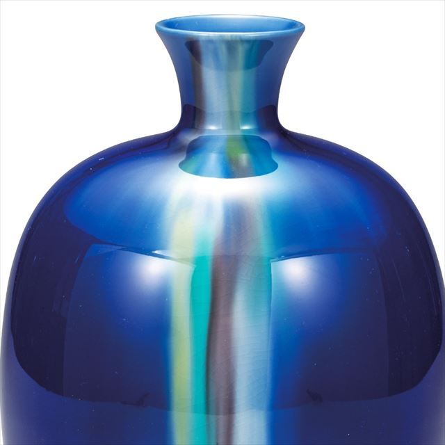 九谷焼ギフト ご贈答品 御祝い 九谷焼7号花瓶 釉彩 博峰窯【九谷焼販売