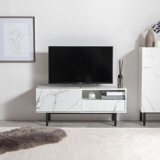 Gante（ガンテ） マーブル調テレビボード