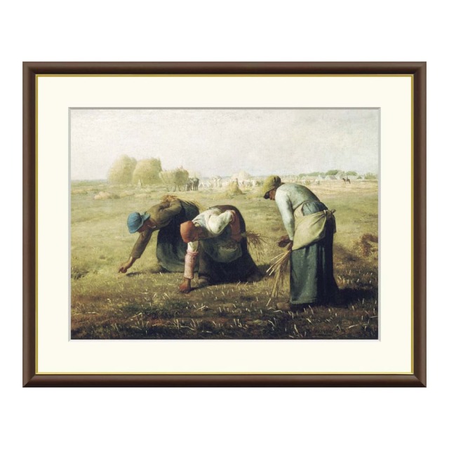 Jean-Francois Millet（ジャン＝フランソワ・ミレー） 落穂拾い アート