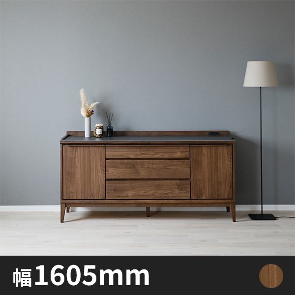 Oliviaセラミック調サイドボード 幅1600mm
