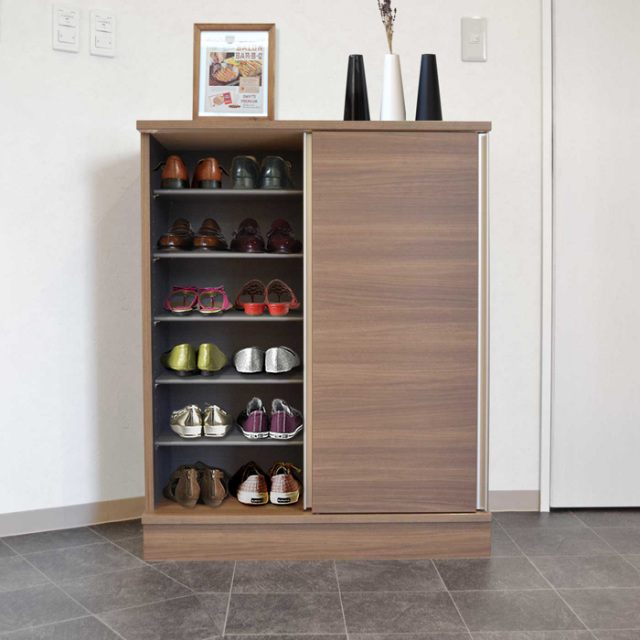 セミオーダーシューズボックス・靴箱 LASCO 幅80～150cm×奥行40cm