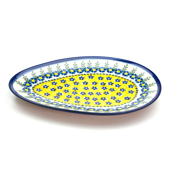 エッグプレート ポーランド陶器