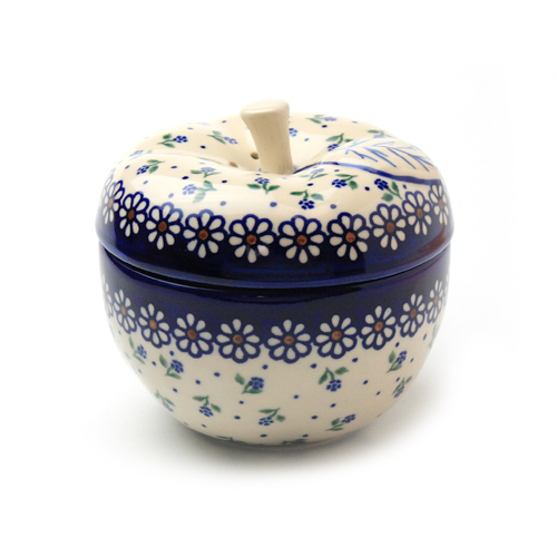 りんごポット・ポーリッシュポタリー(ポーランド食器)