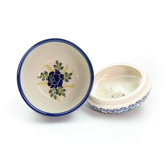 りんごポット・ポーリッシュポタリー(ポーランド食器)