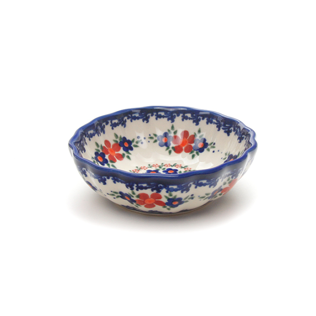 菊鉢φ12cm−ポーリッシュポタリー(ポーランド食器)