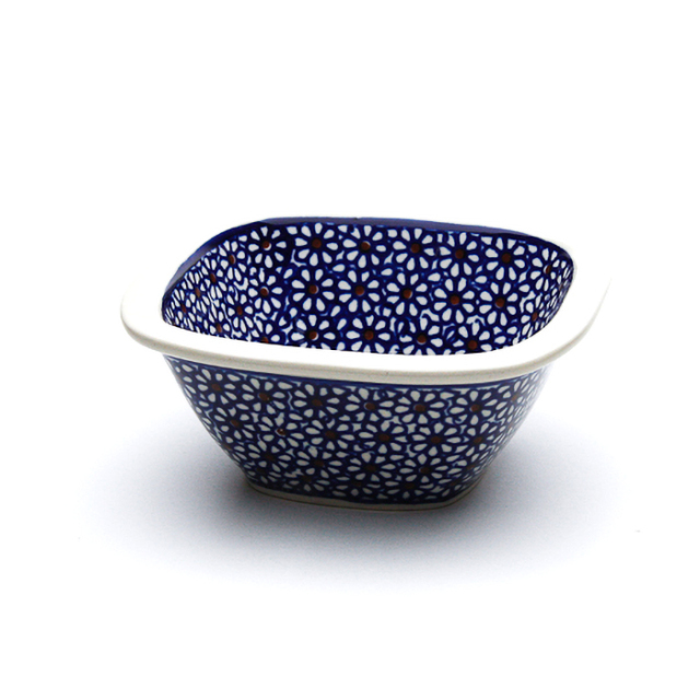 スクエアボウル・ポーリッシュポタリー(ポーランド食器)