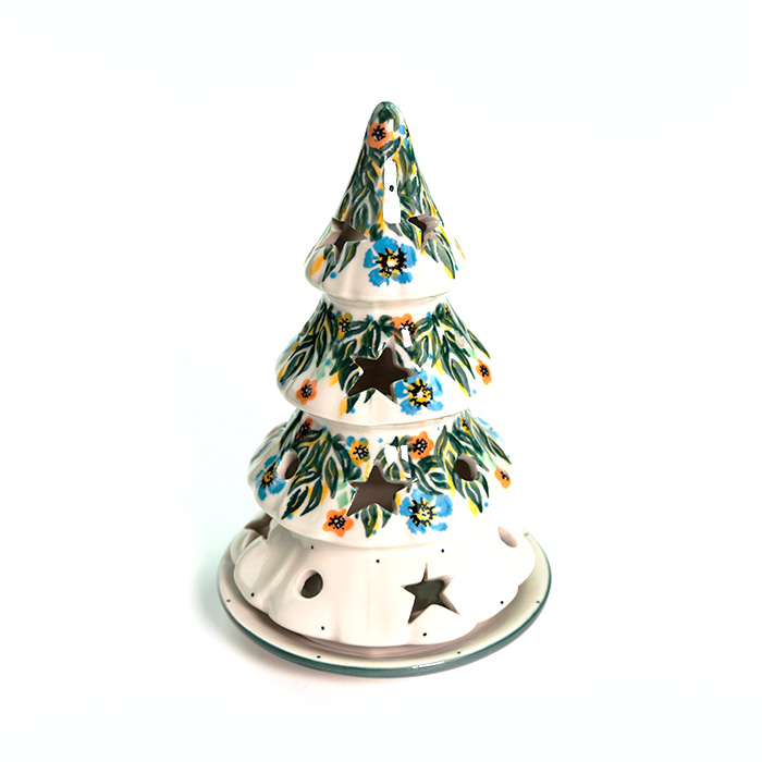 クリスマスツリー・ポーリッシュポタリー(ポーランド食器)