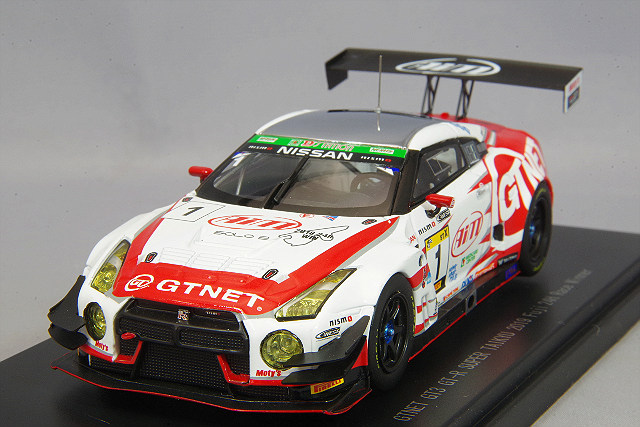 エブロ 1/43 ダイシン R35 GT-R 2010 スーパー耐久 #81 大八木信行