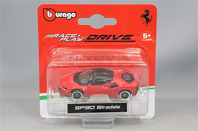 ブラゴ 1/18 SF90 ストラダーレ アセット フィオラノ レッド