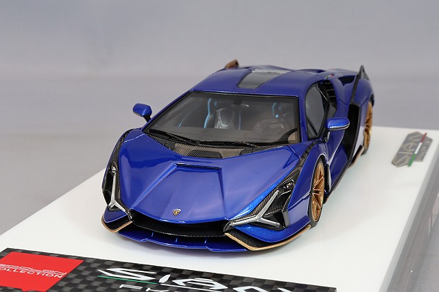 アイドロン 1/43 ランボルギーニ シアン FKP 37 2019 ブルーアイギル