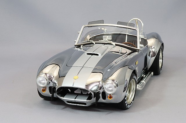 京商 1/43 シェルビー コブラ 427 S/C レーシングスクリーン ブルー