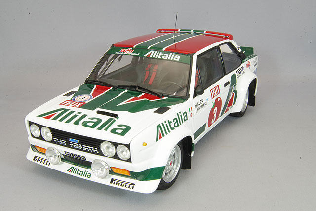 京商 1/18 フィアット 131 アバルト ラリー 1978 ポルトガル #1