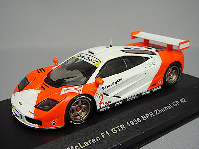 パルマ イクソ製 1/43 マクラーレン F1 GTR 1996 BPR ズーハイ4H 4位