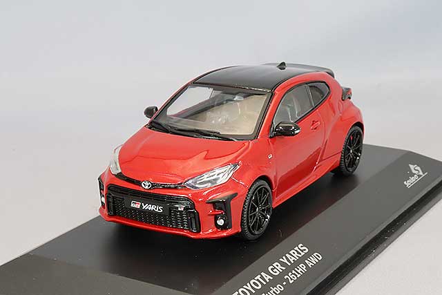 ソリド 1/43 トヨタ ヤリス GR ブラック