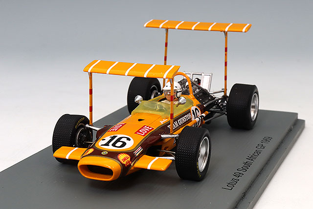 スパーク 1/43 ロータス 49 1967 F1 イギリスGP #6 G.ヒル