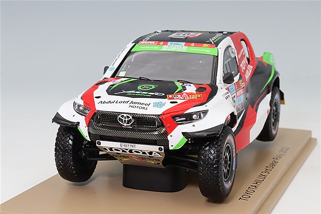 イクソ 1/43 トヨタ GR DKR ハイラックス Evo T1U 2024 ダカールラリー