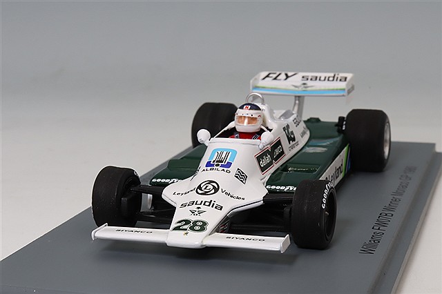 スパーク 1/43 ウィリアムズ FW07B 1980 F1 イギリスGP ウィナー #27 A