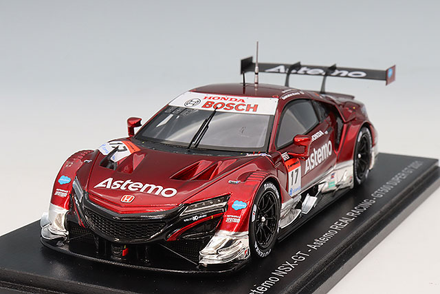 エブロ 1/43 エプソン モデューロ NSX-GT 2017 スーパーGT500 Rd.8
