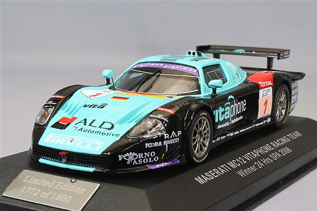 イクソ 1/43 マセラティ MC12 2005 FIA GT モンツァ #10 F.Babini / T