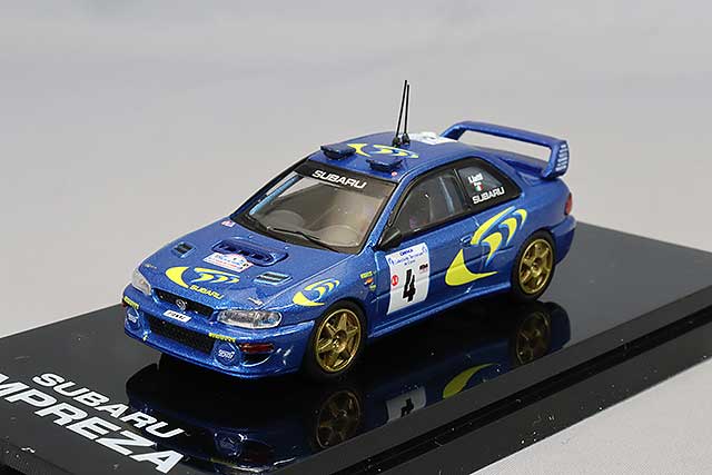 ホビージャパン 1/64 スバル インプレッサ WRC 1997 #3 (RAC RALLY)