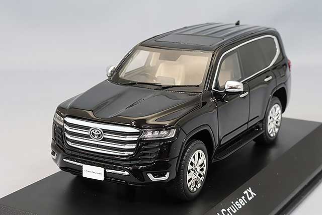 LCDモデル 1/64 トヨタ ランドクルーザー LC300-ZX ブラック