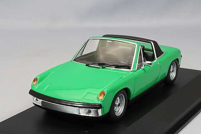 ミニチャンプス 1/43 ポルシェ 911 タルガ 1972 グリーン