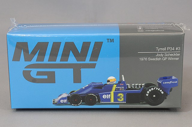 TSM ミニGT 1/64 ティレル P34 1976 F1 スウェーデンGP 2位 #4 P.デパイユ