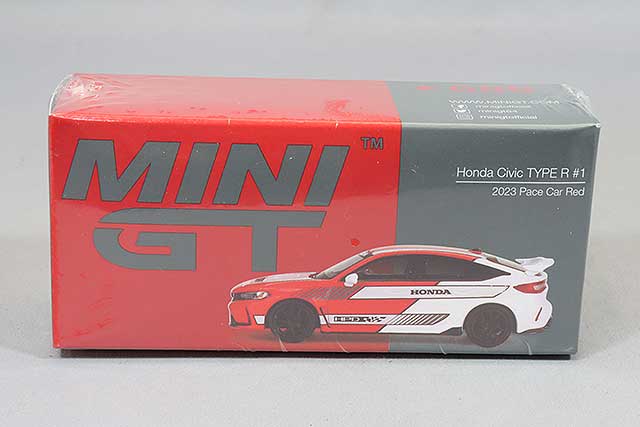 Mijo特注】 TSM ミニGT 1/64 ホンダ シビック タイプR 2023 #1