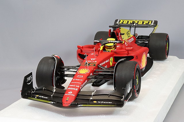 ミニチャンプスxBBR 1/18 フェラーリ F1-75 2022 F1 オーストラリアGP