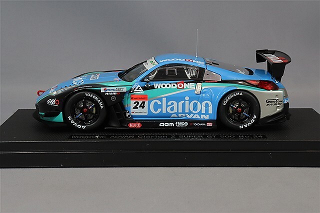 エブロ 1/43 ウッドワン アドバン クラリオン Z 2007 スーパーGT GT500