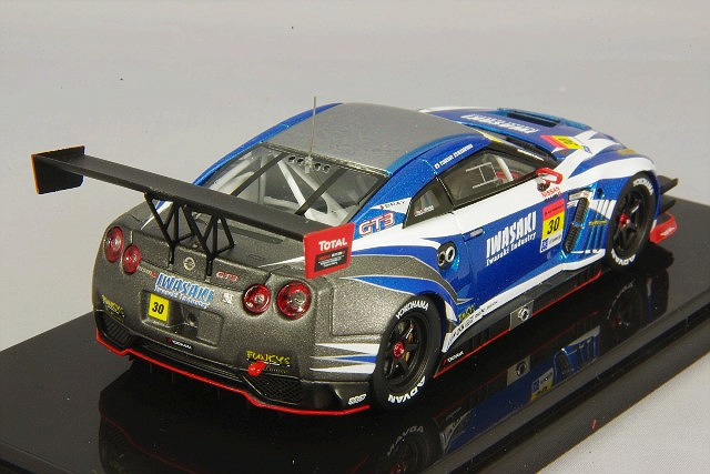 エブロ 1/43 IWASAKI apr GT-R 2014 スーパーGT GT300 #30 岩崎祐貴