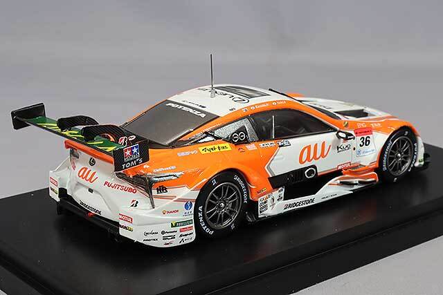 エブロ 1/43 au トムス LC500 2018 スーパーGT GT500 #36 中嶋一貴
