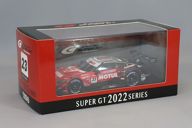 エブロ 1/43 モチュール オーテック Z 2022 スーパーGT GT500 #23 松田