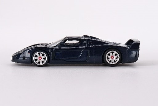 BBR 1/64 マセラティ MC12 ストラダーレ ブルーメタリック/ストライプ