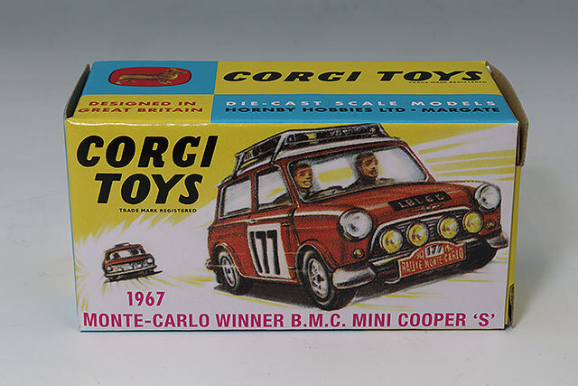 コーギー 1/42 339 - モンテカルロ優勝 1967 BMC ミニ クーパー S