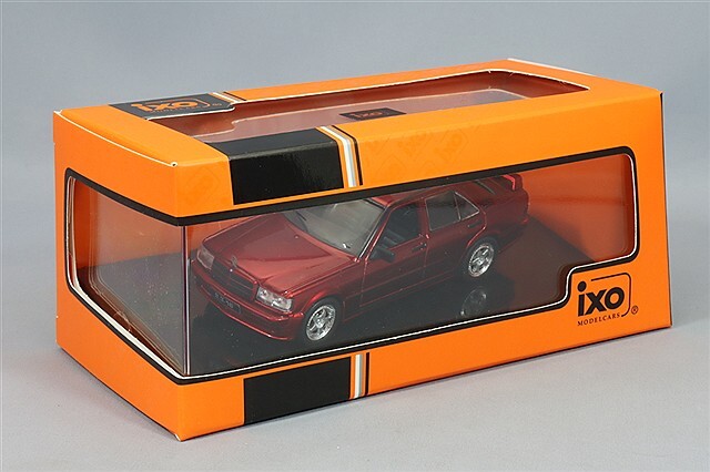 イクソ 1/43 メルセデスベンツ 190E 2.3 16V 1984 メタリックレッド