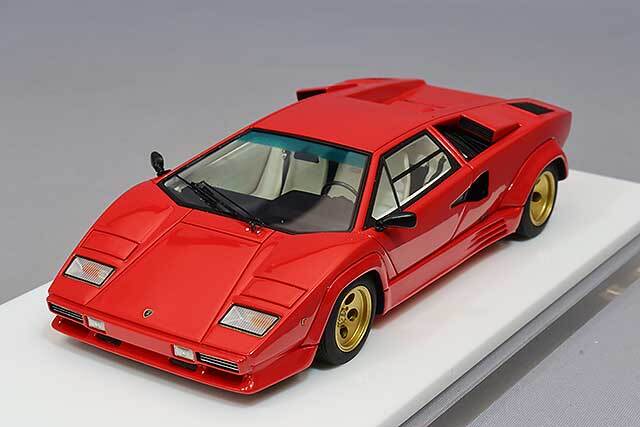 アイドロン 1/43 ランボルギーニ カウンタック LP5000 QV 1988 レッド