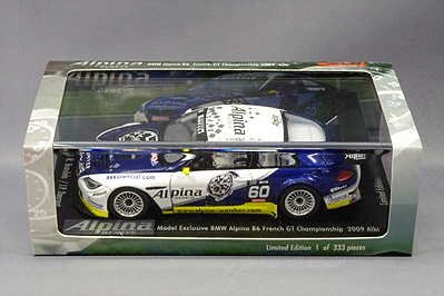 アルピナ チーム特注, スパーク 1/43 BMW アルピナ B6 2009 French GT