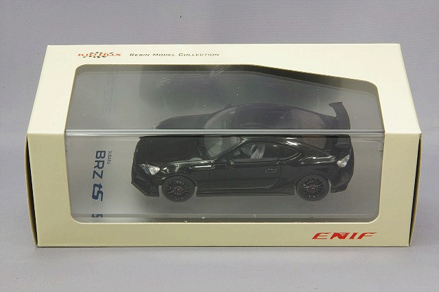 ENIF 1/43 スバル BRZ tS GTパッケージ クリスタルブラックシリカ