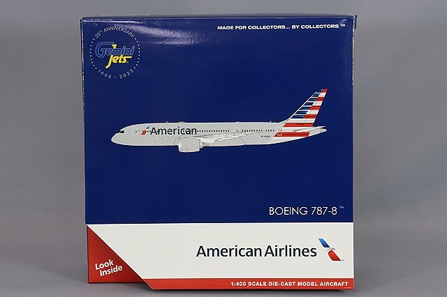 ジェミニジェッツ 1/400 ボーイング 787-8 アメリカン航空 N808AN