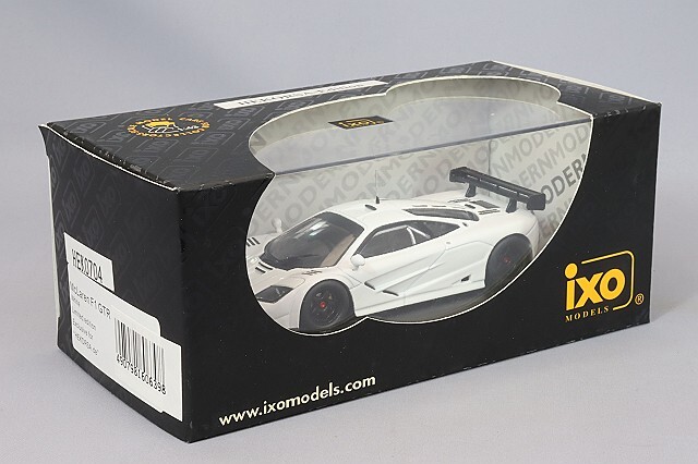 イクソ へコルサ 1/43 マクラーレン F1 GTR レースバージョン ホワイト