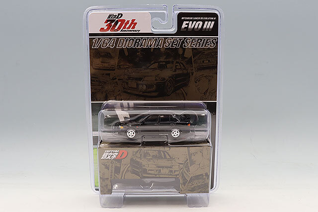 ホビージャパン 1/64 三菱 ランサー RS エボリューション III 頭文字D