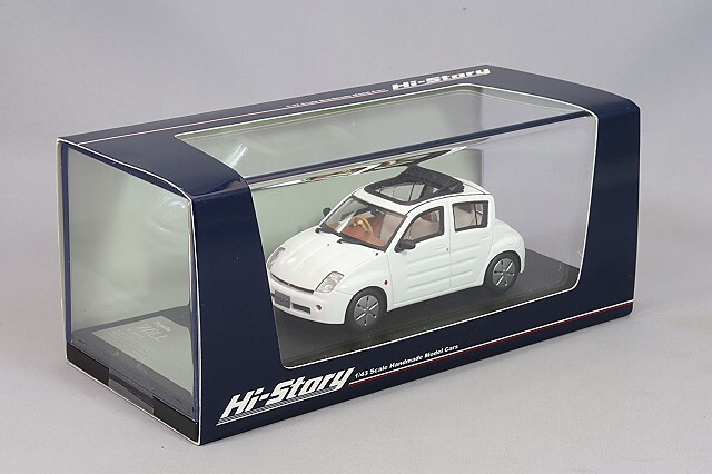 ハイストーリー 1/43 トヨタ Will Vi 2001 スーパーホワイトII