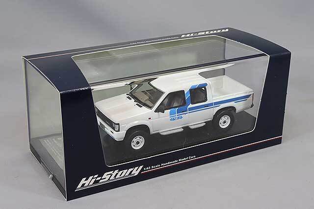 ハイストーリー 1/43 日産 ダットサン 4WD ダブルキャブ AD (1985
