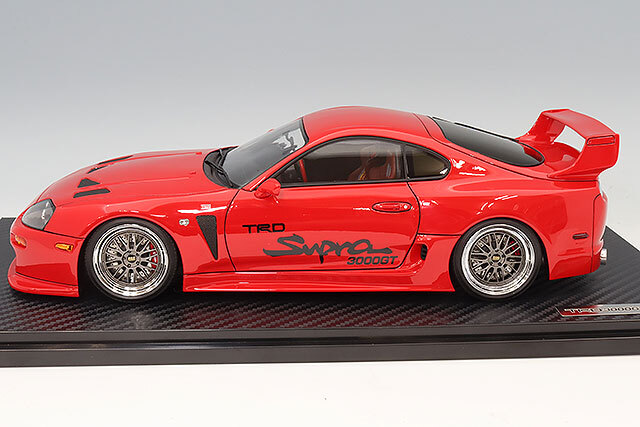 イグニッションモデル 1/18 トヨタ スープラ (A80) TRD 3000GT レッド