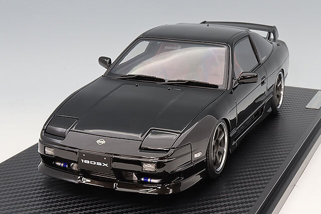 イグニッションモデル 1/18 日産 180SX TYPE X (RPS13) ブラック