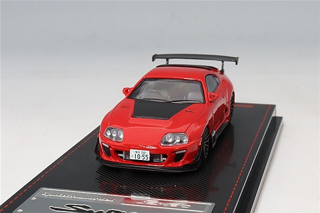 イグニッションモデル 1/64 トヨタ スープラ (JZA80) RZ レッド/18