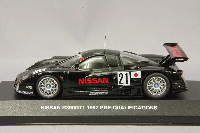 京商 1/43 日産 R390 GT1 1997 ルマン 予備予選 ウィナー #21 M