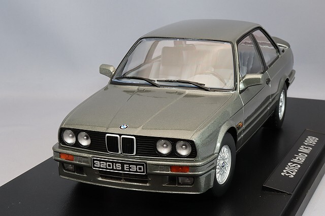 KKスケール 1/18 BMW 320iS E30 Italo M3 1989 グレイメタリック